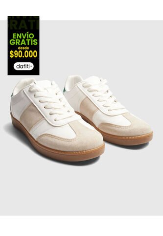 Tenis Para Mujer Casual Color Blanco Marca Ostu #40720178 Ostu