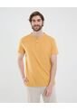 Camiseta Para Hombre Manga Corta Color Mostaza Marca Ostu #60091640 de Ostu