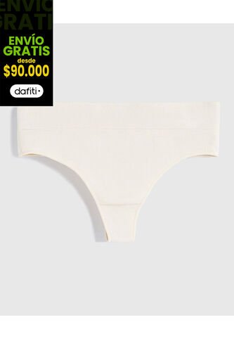 Panty Para Mujer Seamless Brasilera Color Beige Marca Ostu #40800074 Ostu