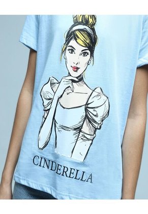 Camiseta Estampado De La Cenicienta De Mujer #40091912 Ostu