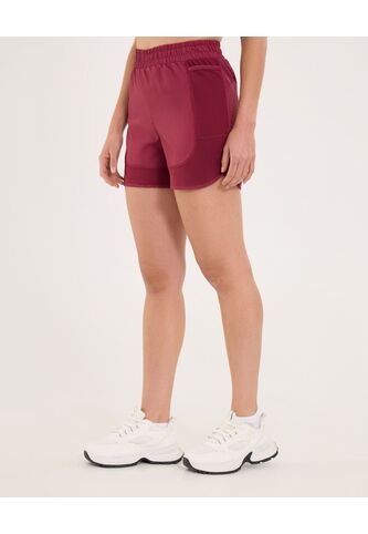 Short Para Mujer Multiusos Plano Color Vino Marca Ostu #40190337 Ostu