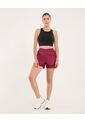 Short Para Mujer Multiusos Plano Color Vino Marca Ostu #40190337 de Ostu