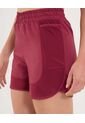 Short Para Mujer Multiusos Plano Color Vino Marca Ostu #40190337 de Ostu