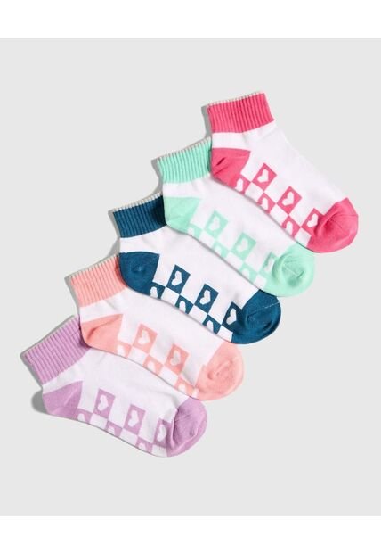 Medias Para Niña Tobillera Color Pack X Marca Ostu #90980120