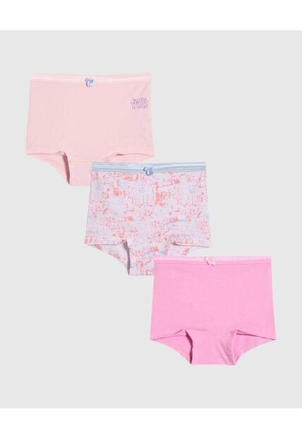 Boxer Para Niña  Color Pack X Marca Ostu #90180071