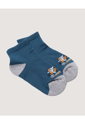 Medias Infantil Niño Tobillera Color Azul Marca Ostu #80980156