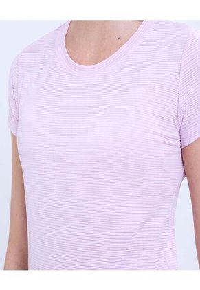 Camiseta Para Mujer Manga Corta Color Rosa Marca Ostu #40092269