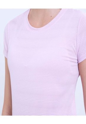 Camiseta Para Mujer Manga Corta Color Rosa Marca Ostu #40092269