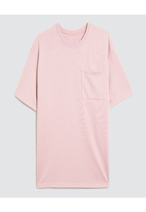 Camiseta Para Hombre Manga Corta Color Rosado  Marca Ostu #60091221