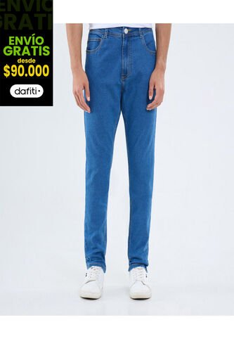 Jean Para Hombre Skinny Color Azul Marca Ostu #60160394 Ostu