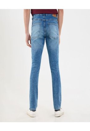 Jean Para Hombre Slim Color Azul Marca Ostu #60160429
