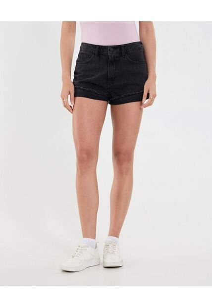Short Para Mujer Relax Color Negro Marca Ostu #40190343