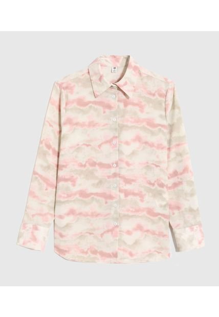 Camisa Para Mujer Manga Larga Color Verde Marca Ostu #40010319