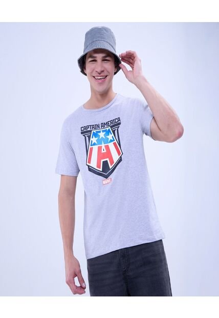 Camiseta Capitán América  Para Hombre #60091532 Ostu