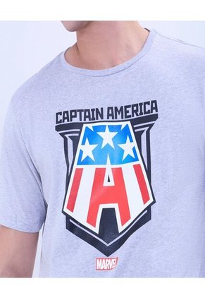 Camiseta Capitán América  Para Hombre #60091532 Ostu