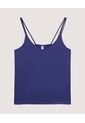 Blusa  Para Mujer Manga Sisa Color Azul Marca Ostu #40121299 de Ostu