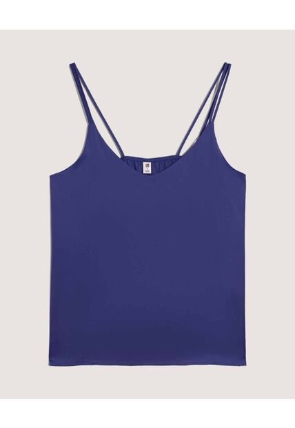 Blusa  Para Mujer Manga Sisa Color Azul Marca Ostu #40121299