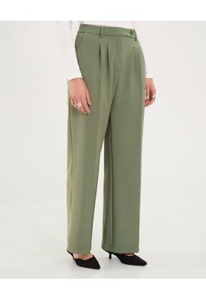 Pantalón Para Mujer Moda Color Verde Marca Ostu #40070825