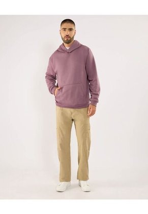 Buzo Para Hombre Hoodie Color Morado Marca Ostu #60060588