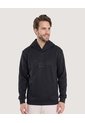 Hoodie Con Estampado  Para Hombre Negro Ostu de Ostu