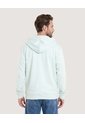 Buzo Hoodie Zipper De Ajuste Cómodo  Para Hombre Verde Ostu de Ostu
