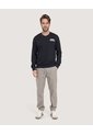 Buzo Con Estampado Raw Vision  Para Hombre Negro Ostu de Ostu