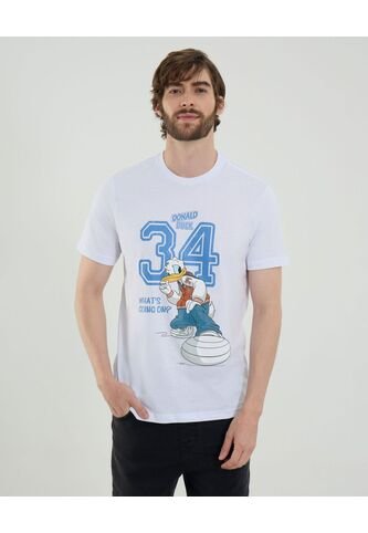 Camiseta Con Estampado De Donald Duck  De Hombre #60091749 Ostu