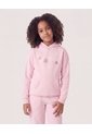 Buzo Hoodie Bloom Para Niña  Infantil Niña Rosa Ostu de Ostu