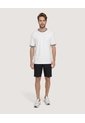Camiseta Regular Preteñida Klang  Para Hombre Crema Ostu de Ostu