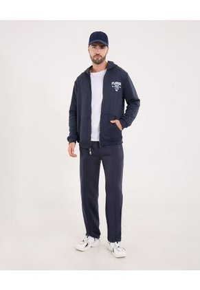 Buzo Para Hombre Zipper Color Azul Marca Ostu #60060566