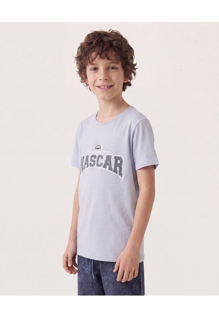 Camiseta Nascar Racing Club Para Niño  Infantil Niño Lila Ostu