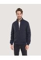 Chaqueta Acolchada Con Cierre Frontal  Para Hombre Azul Ostu de Ostu