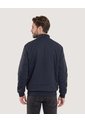 Chaqueta Acolchada Con Cierre Frontal  Para Hombre Azul Ostu de Ostu