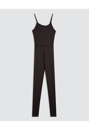Enterizo Para Mujer Manga Sisa Color Negro Marca Ostu #40320096