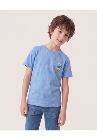 Camiseta Donald Duck Vintage Para Niño  Infantil Niño Azul Ostu Ostu