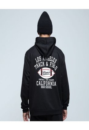 Buzo Para Hombre Hoodie Color Negro Marca Ostu #60060394