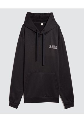 Buzo Para Hombre Hoodie Color Negro Marca Ostu #60060394