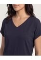 Blusa  Para Mujer Manga Corta Color Negro Marca Ostu #40121059 de Ostu