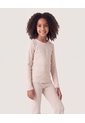 Camiseta Manga Larga Texturizada  Infantil Niña Arena Ostu de Ostu