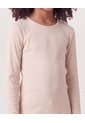 Camiseta Manga Larga Texturizada  Infantil Niña Arena Ostu de Ostu