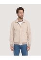Chaqueta Bomber De Botones  Para Hombre Arena Ostu de Ostu
