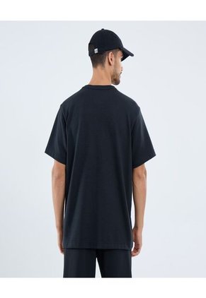 Camiseta Para Hombre Manga Corta Cuello Redondo Color Negro Marca Ostu #60091641