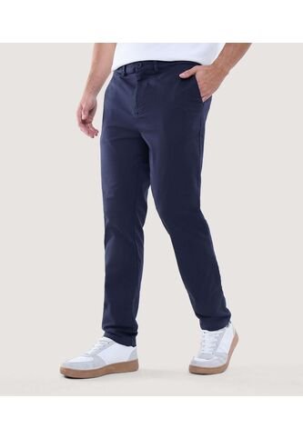 Pantalon Para Hombre Chino Color Azul  Marca Ostu #60070297 Ostu