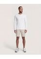 Camiseta  Para Hombre Manga Larga Cuello Henley Color Crema Marca Ostu #60091569 de Ostu