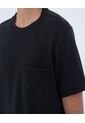 Camiseta Para Hombre Manga Corta Cuello Redondo Color Negro Marca Ostu #60091586 de Ostu