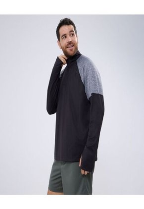 Buzo Para Hombre Cuello Alto O Cuello Tortuga Color Negro Marca Ostu #60060416