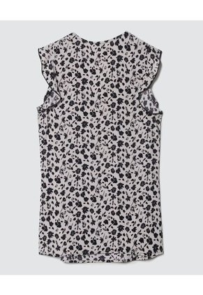 Blusa Para Mujer Manga Sisa Color Negro Marca Ostu #40120935