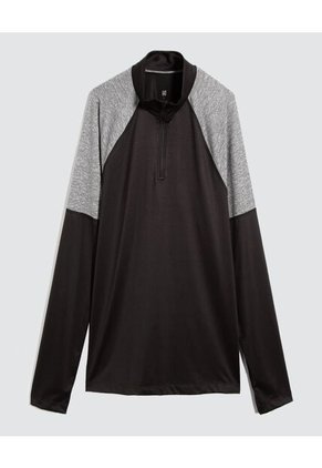 Buzo Para Hombre Cuello Alto O Cuello Tortuga Color Negro Marca Ostu #60060416