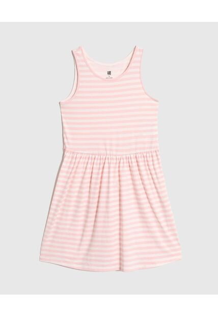 Vestido Infantil Niña M/Sisa Medio Color Rosado Marca Ostu #90170074