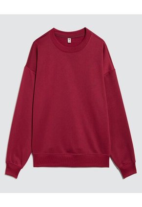 Buzo Para Mujer Cuello Redondo Color Vino Marca Ostu #40060340